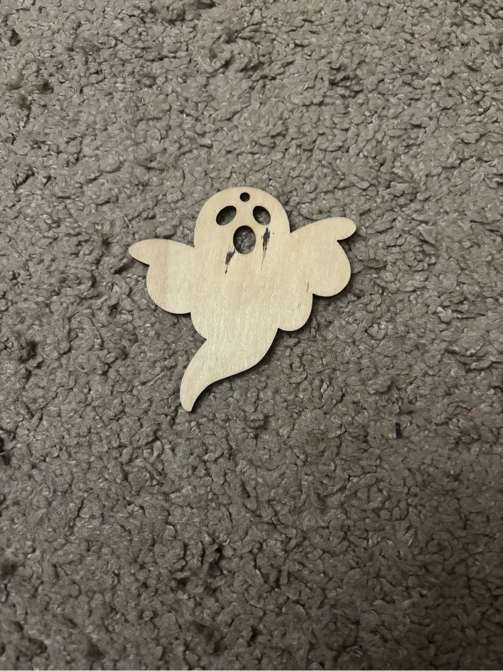 Orange Ghost Holiday Hanging Decor - Brand Unspecified